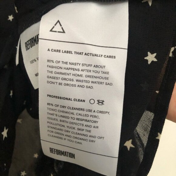 Reformation Antibes Top in Stargazer, XS - Picture 5 of 7